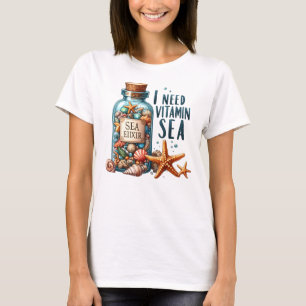 Ich brauche Vitamin Meer T-Shirt