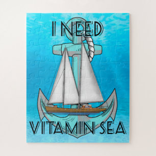 Ich brauche Vitamin-Sea-Boot Puzzle