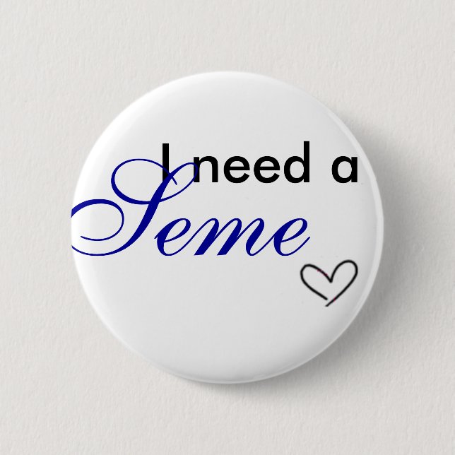 Ich brauche von einem seme button (Vorderseite)