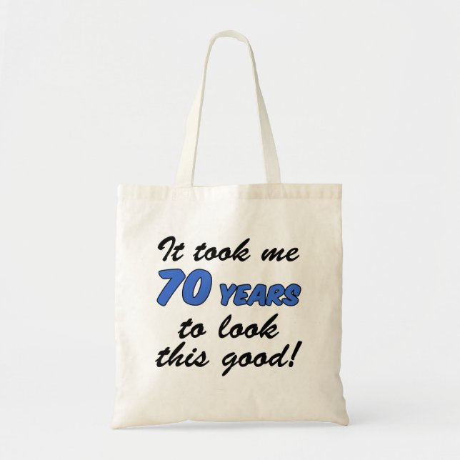 Ich brauchte 70 Jahre, um diese gute Tasche zu seh (Vorne)