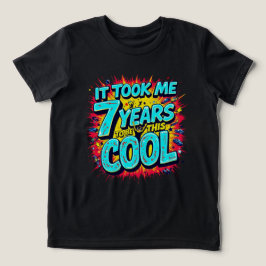 Ich brauchte 7 Jahre, um so Cool zu sein - 7. Gebu Tri-Blend Shirt