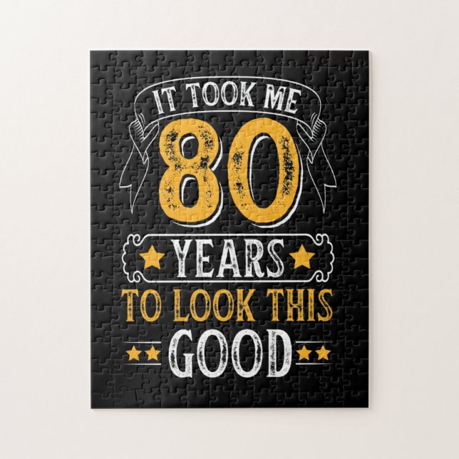 Ich brauchte 80 Jahre, um dieses gute Design zu se Puzzle (Vertikal)