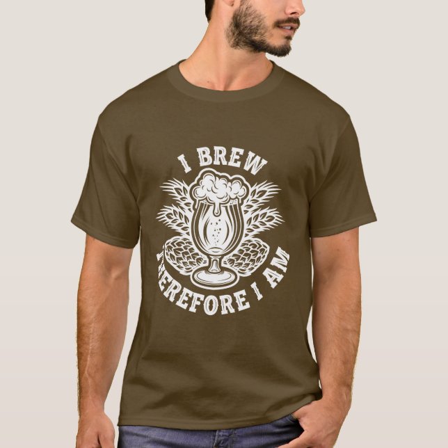 Ich braue also bin ich T-Shirt (Vorderseite)
