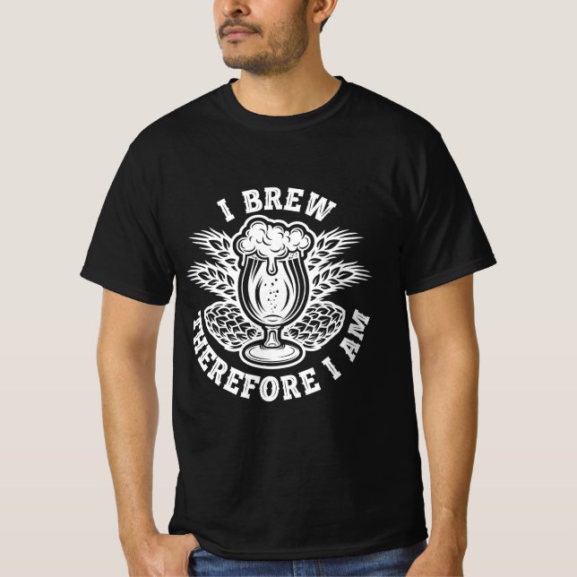Ich braue also bin ich T-Shirt (Vorderseite)