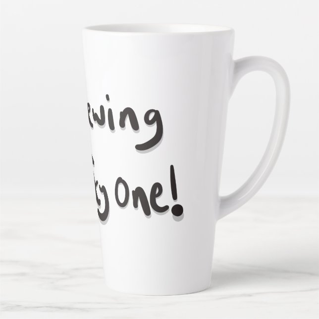 Ich braue gerade eine Fleischerei Milchtasse (Rechts)