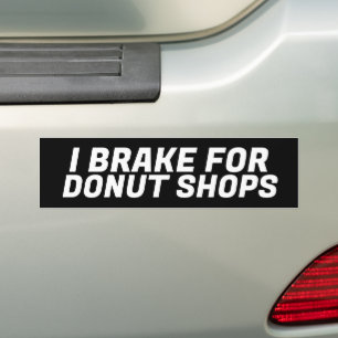 ICH BRECHE FÜR DEN AUTOAUFKLEBER DER SPENDEGESCHÄF