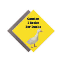 Ich bremse für Enten Auto Magnet