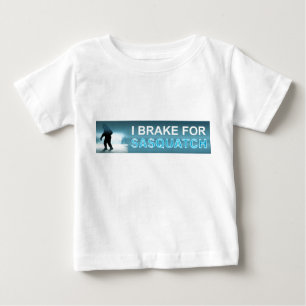 Ich bremse für Sasquatch Baby T-shirt