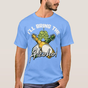Ich bringe das Alkohol-Motiv für einen Bachelor od T-Shirt