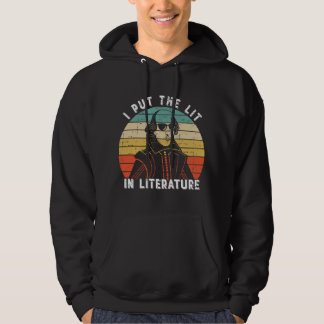 Ich bringe das Feuer in die Literatur - Lustiger W Hoodie