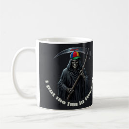 Ich bringe den Spaß ins Begräbnis Kaffeetasse