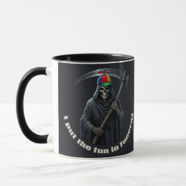 Ich bringe den Spaß ins Begräbnis Tasse