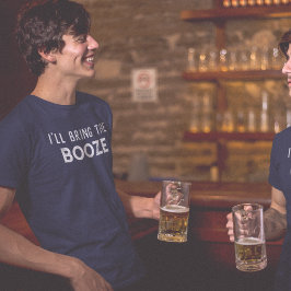 "Ich bringe die Booze" Hochzeitsfeier T-Shirt