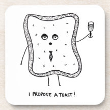 Ich bringe einen Toast aus