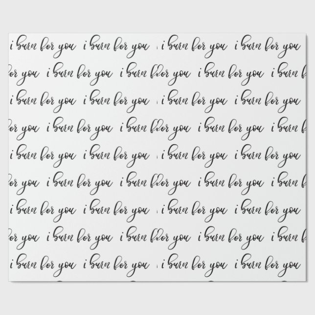 Ich bringe für dich geschenkpapier (Saum)