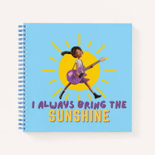Ich bringe immer den Sonnenschein Notizbuch