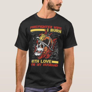 Ich bringe mit Liebe für mein Ehemann Red Line Fir T-Shirt