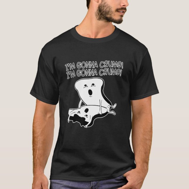 Ich bröckle unartig T-Shirt (Vorderseite)