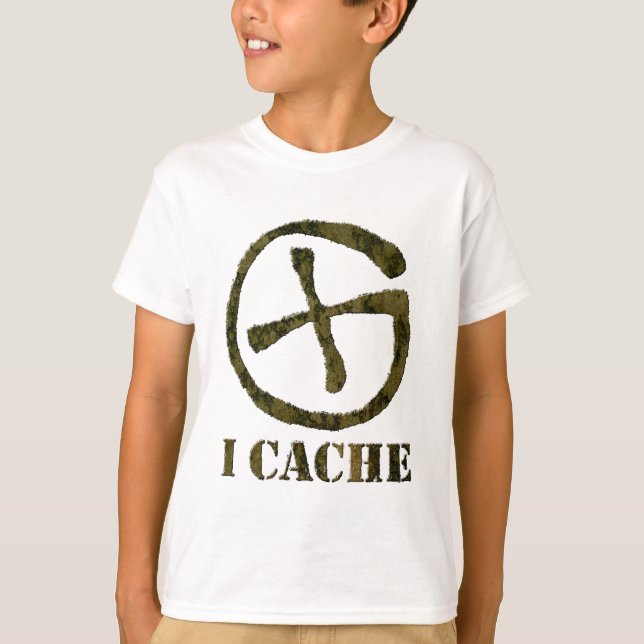 Ich CACHE SCHweiß T-Shirt (Vorderseite)