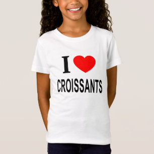 Ich ❤️ CROISSAN Ich liebe CROISSANTS Ich liebe CRO T-Shirt