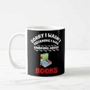 Ich dachte an Buch-Leser Kaffeetasse