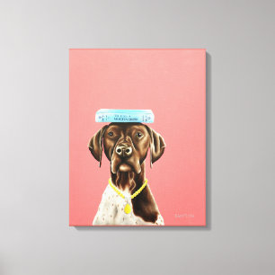 Ich dachte, das ist ein Handbuch Leinwanddruck