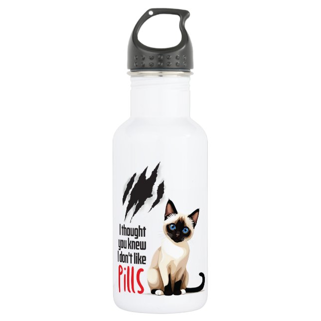 Ich dachte, du wusstest es. edelstahlflasche (Vorderseite)