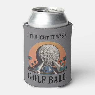Ich dachte, es wäre ein Golfball Lustiger Golf Lie Dosenkühler