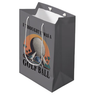 Ich dachte, es wäre ein Golfball Lustiger Golf Lie Mittlere Geschenktüte