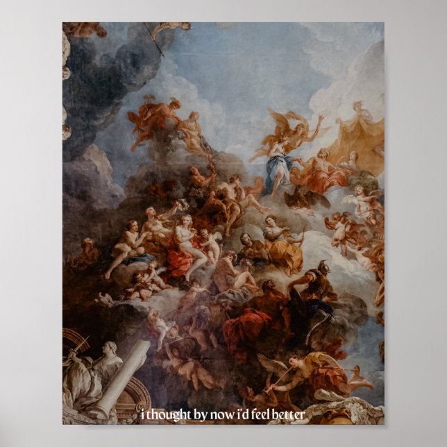 Ich dachte, ich fühle mich besser Renaissance Poster (Vorne)