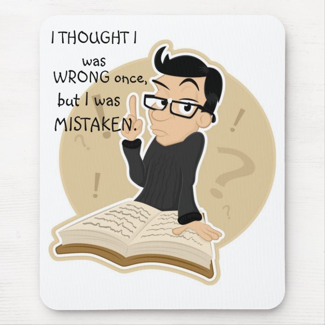 Ich dachte! mousepad (Vorne)