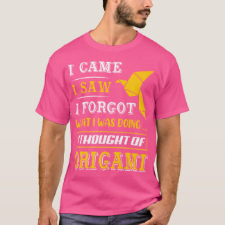 Ich dachte über Origami nach T-Shirt