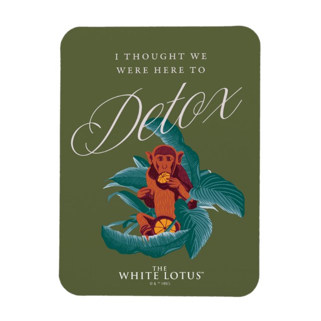 Ich dachte, wir wären hier zu Detox - der weiße Lo Magnet (Vertikal)