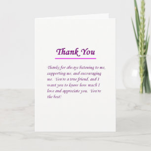 ICH DANKE MEINEM ***LEBEN LANG UND AM BESTEN FREUN