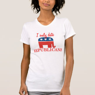 Ich datiere nur Republikaner Behälter T-Shirt