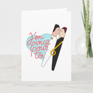 Ich davon kneife für toi karte