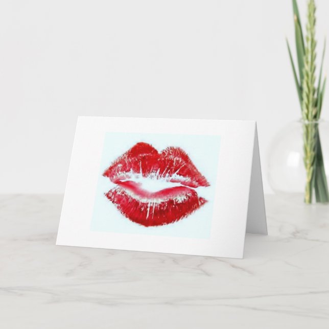 ICH DENKE AN ALLES, WAS ICH DENKEN KANN, IST "DICH KARTE (Vorderseite)