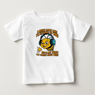 Ich denke an BEES Baby T-shirt