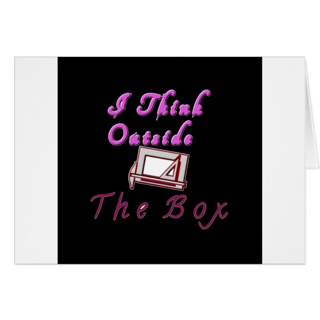 Ich denke aus der Box: Kreatives Design (Vorderseite (Horizontal))