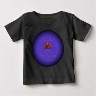 Ich denke außerhalb der Box. Baby T-shirt