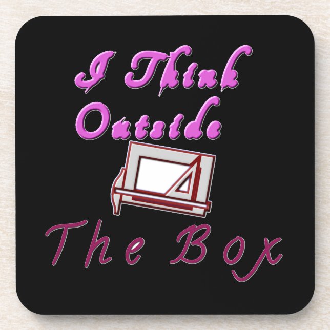 Ich denke, außerhalb der ZA-Box. Getränkeuntersetzer (Vorderseite)