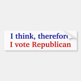 Ich denke autoaufkleber