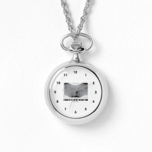 Ich denke besser in der Grauzone (Breite) Armbanduhr