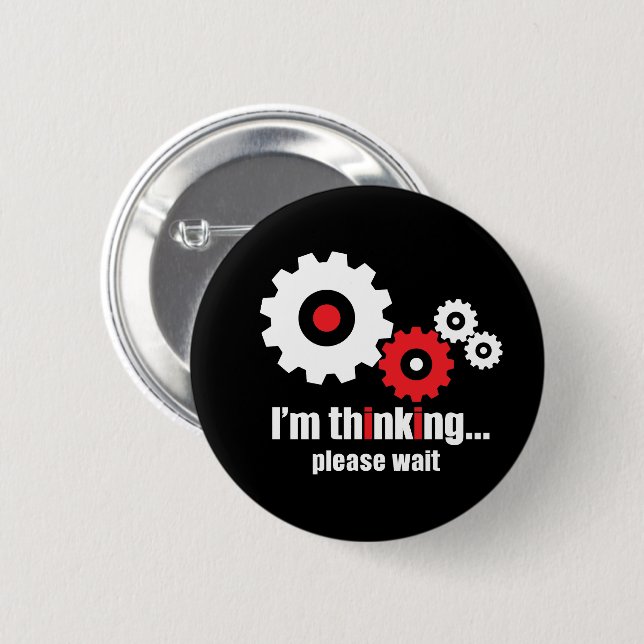 Ich denke, bitte warten button (Vorne & Hinten)
