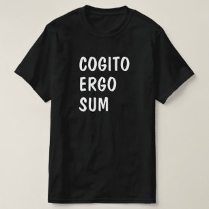 Ich denke daher, dass ich auf Latein komme: Cogito T-Shirt