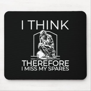 Ich denke daher, dass ich meine Spareinlagen vermi Mousepad
