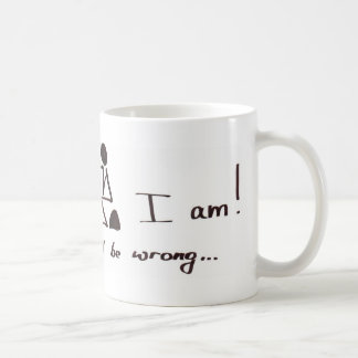 Ich denke, dass deshalb ich bin - oder bin ich? tasse