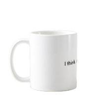 Ich denke, dass deshalb ich ein Wortspiel mache