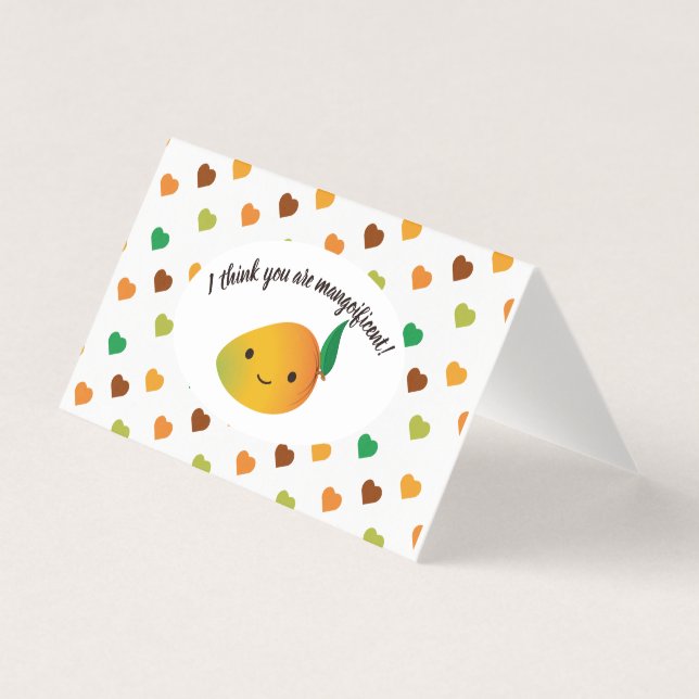 Ich denke, du bist Mangoificent Valentine (Vorderseite)