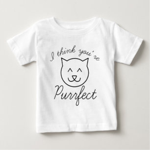 Ich denke, du bist purfekt baby t-shirt